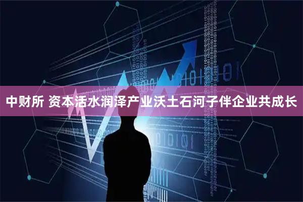 中财所 资本活水润泽产业沃土石河子伴企业共成长